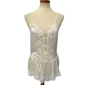 Vintage Stern-Maid style 1287 sleepwear fashion baby doll laces size Small